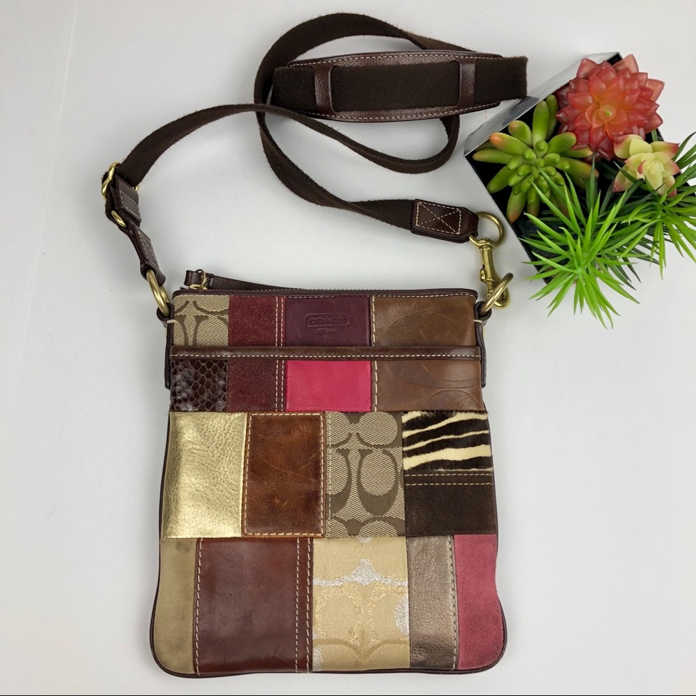 Coach Patchwork Crossbody Bag F10439